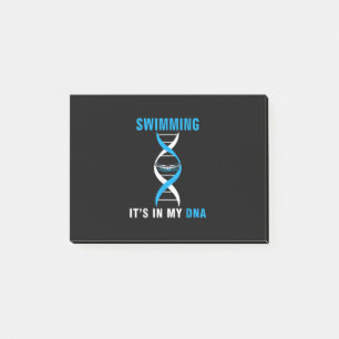 Bloco De Notas Nadar É No Meu DNA, Engraçado Swimer, Nadar Lega