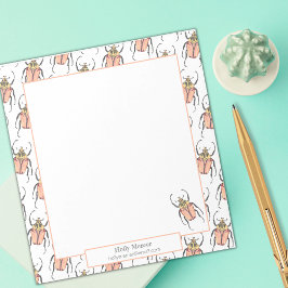 Bloco De Notas Namorados de Professores Figuras Personalizadas In