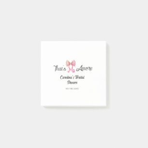 Bloco De Notas namoro é amor chá de noiva rosa arco retrô boho
