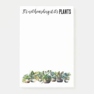 Bloco De Notas Não é açambarcamento se são plantas