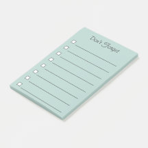 Não esqueça notas de post-it