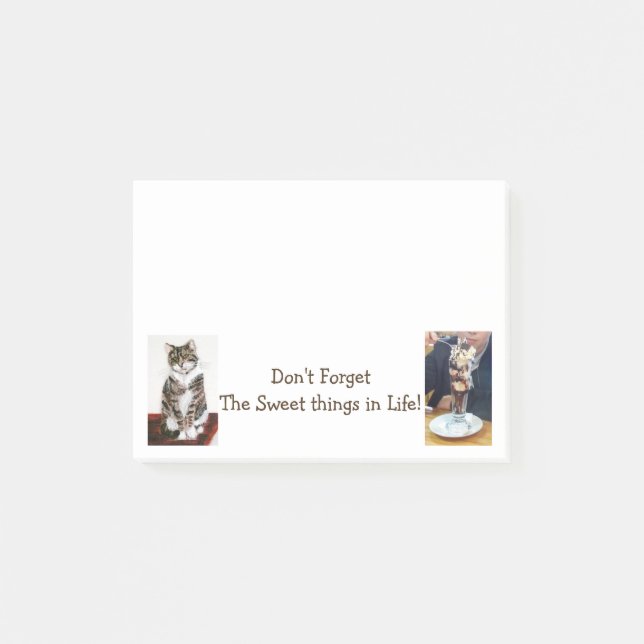 Bloco De Notas Não Esquecer Modelo de Foto (Frente)