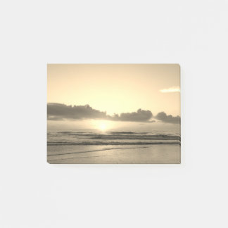 Bloco De Notas Nascer do Sol na Praia
