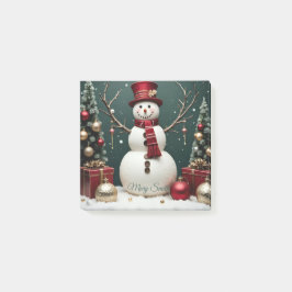 Bloco De Notas Natais vintages - Notas de Posto