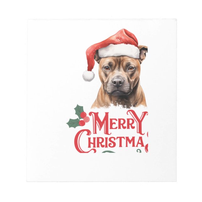 Bloco De Notas Natal do Sussex Spaniel (Frente)