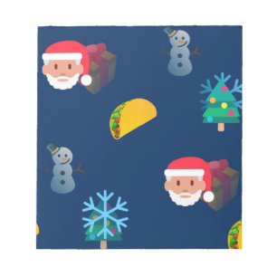 Bloco De Notas natal taco emoji