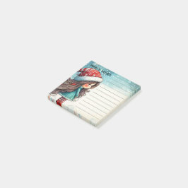 Bloco De Notas Natal Whimsical Personalizado