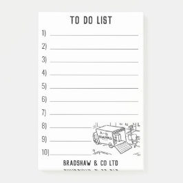 Bloco De Notas Negócios de Remoções de Movimentação da Casa