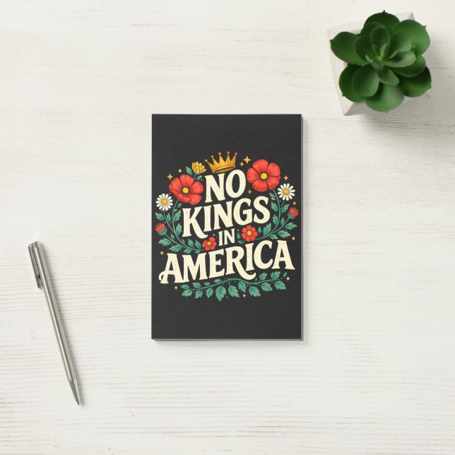 Bloco De Notas Nenhum Rei América (Escritótio)