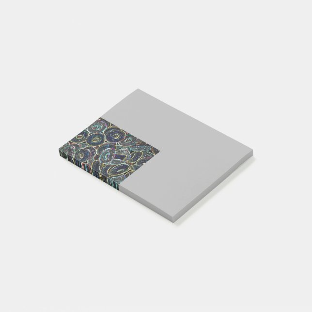 Bloco De Notas Neon Rings (Inclinado)