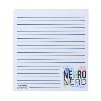 Bloco De Notas Neuro Nerd Neurociência