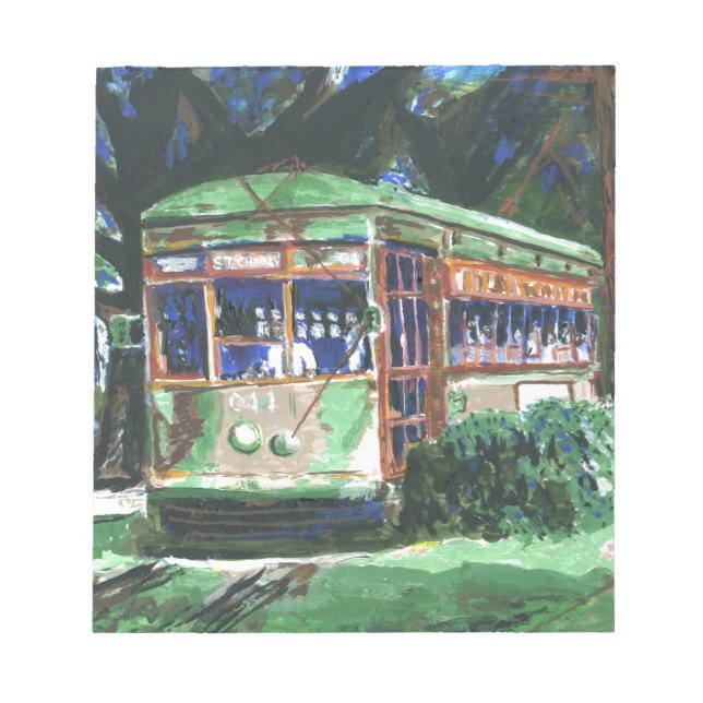 Bloco De Notas New Orleans Street Car (Frente)