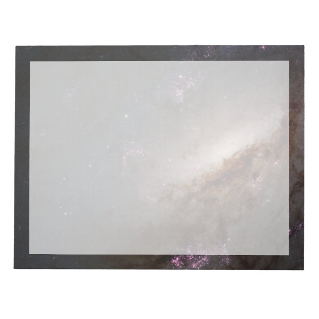 Bloco De Notas Ngc 4258 Em Formação Estelar Intensa. (Frente)