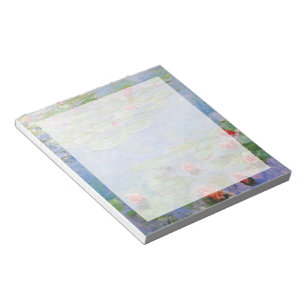 Bloco De Notas Ninféas de Claude Monet