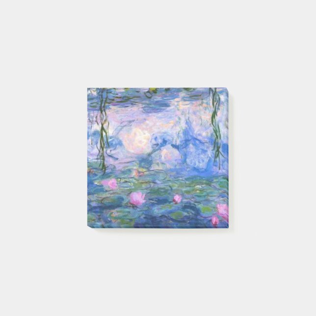 Bloco De Notas Ninféias de Monet (Frente)