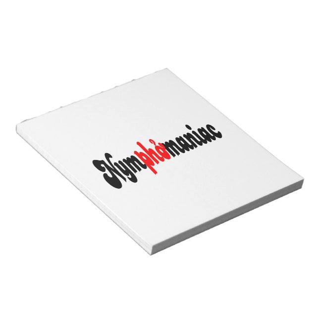 Bloco De Notas Ninfomaníaco (Inclinado)