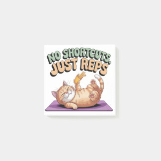 Bloco De Notas No Shortcuts. Just Reps