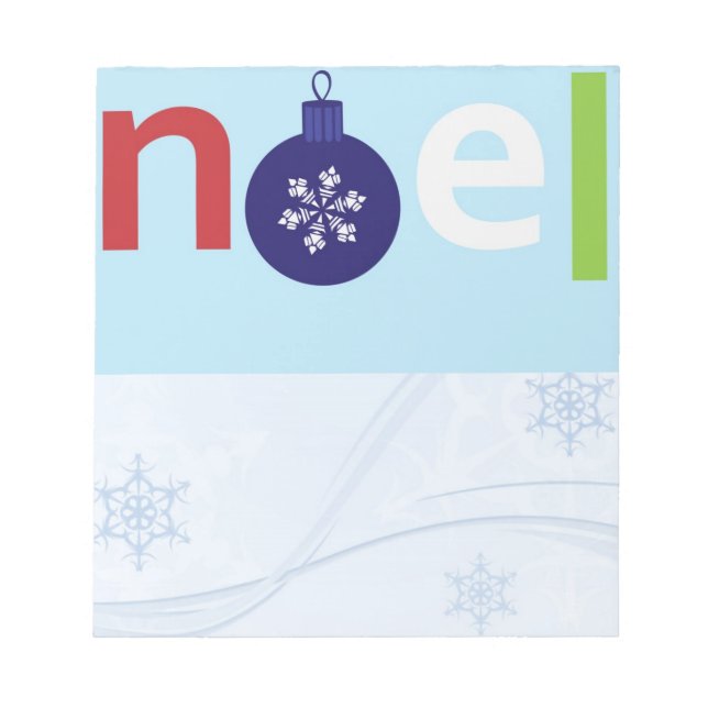 Bloco De Notas Noel (Frente)