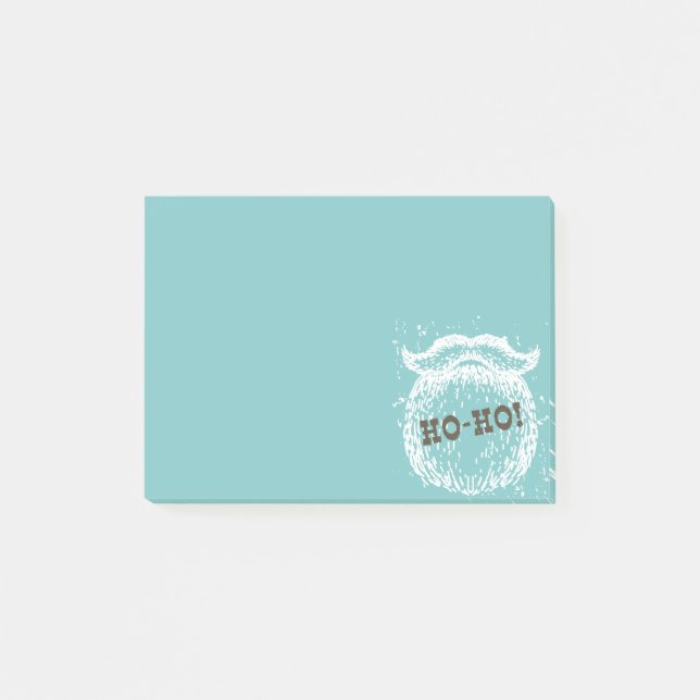 Bloco De Notas Noel de Papais noeis de Natal Ho-Ho (Frente)