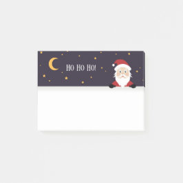 Bloco De Notas Noite de Ano Novo O Papai Noel diz Ho ho ho!