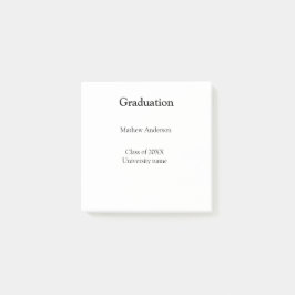 Bloco De Notas nome da formatura turma de 20XX nome da universida