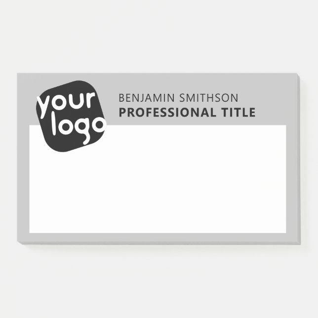 Bloco De Notas Nome de cor personalizado Título Adicione seu logo (Frente)