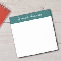 Nome do Cheio do Monograma Verde Verde Escuro e Si