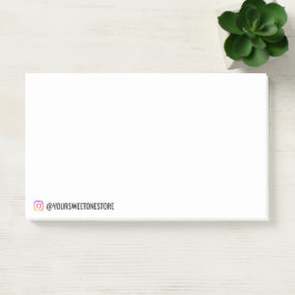 Bloco De Notas  Nome do Perfil do Instagram & Ícone de Mídia Soci