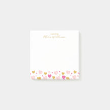 Nome Elegante de Script Dourado| Corações de Aquar