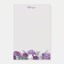 Nome Floral Roxo bonito