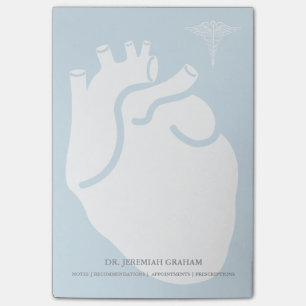 Bloco De Notas Nome personalizado cardiologista