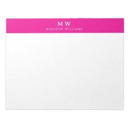 Bloco De Notas Nome Personalizado Material Comercial Profissional