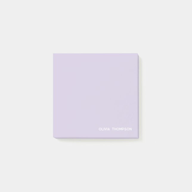 Bloco De Notas Nome Roxo Cujo Mini (Frente)