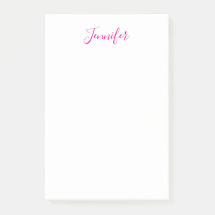 Bloco De Notas Nome simples minimalista moderno elegante profissi