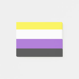 Bloco De Notas NonBinary Flag