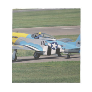 Bloco De Notas North American P-51 D Dazzling Donna no