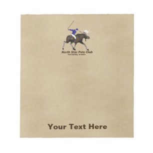 Bloco De Notas North Star (Moose) Polo Club