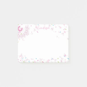 Bloco De Notas Nós fizemos planear das notas de post-it do chá