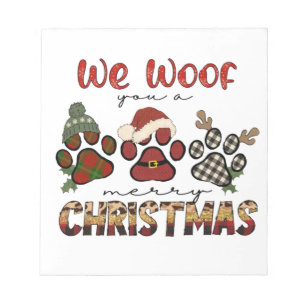 Bloco De Notas Nós Te Acolhemos Um Feliz Natal