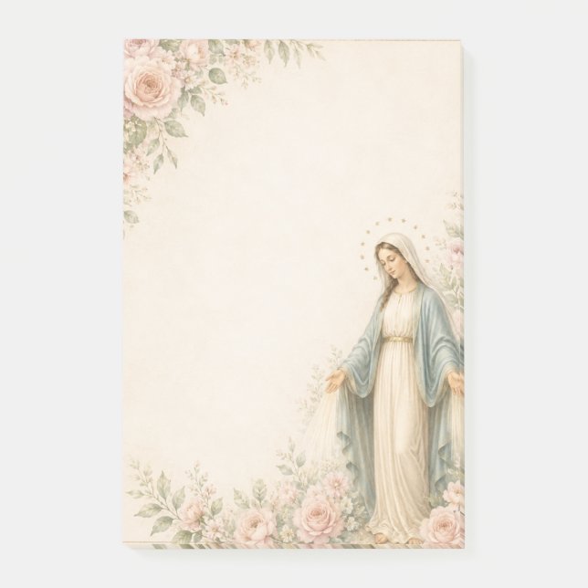 Bloco De Notas Nossa Senhora da Graça Católica Tradicional (Frente)