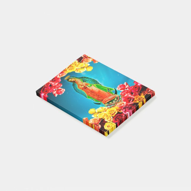 Bloco De Notas Nossa Senhora de Guadalupe Posta Bonito (Inclinado)