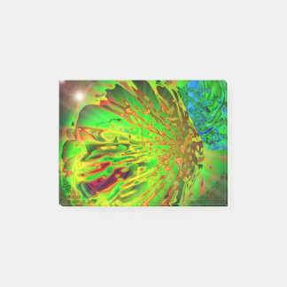 Bloco De Notas Nota Autoadesiva de Salpico Ácido