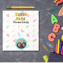 Nota de amor personalizada da lanchbox de fotos