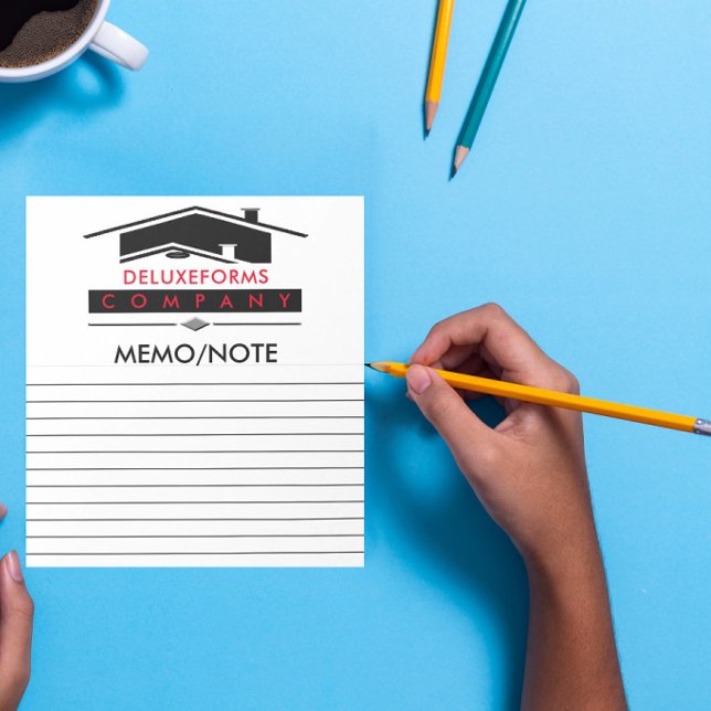 Bloco De Notas Nota de Memorando de Telhado Preto (Criador carregado)