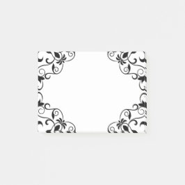 Bloco De Notas Nota de post-it à moda