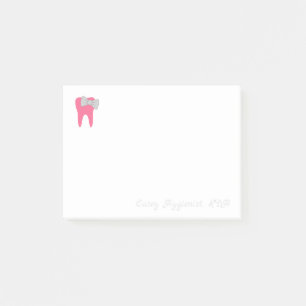 Bloco De Notas Nota pegajosa dental customizável