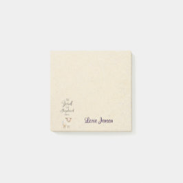 Bloco De Notas Nota Personalizada Postando Notas