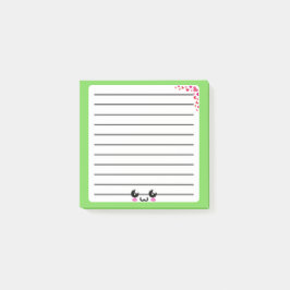 Bloco De Notas Nota Postada Adorável Kawaii