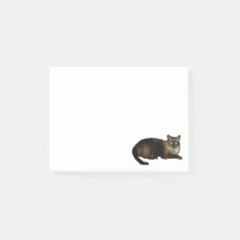 Bloco De Notas Notas 4 x 3 do Siamese Cat Post-it®