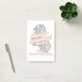 Bloco De Notas Notas adesivas Bunco-palooza
